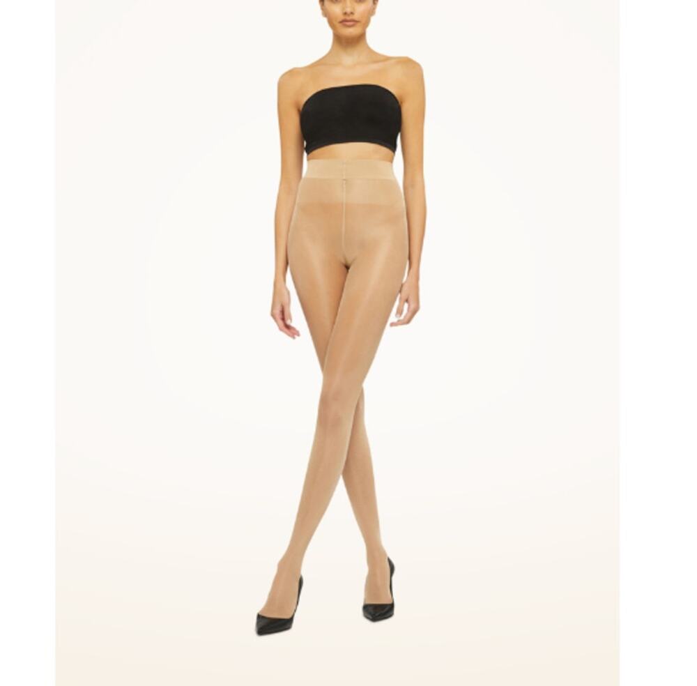 Wolford Women's Cosmetic Satin Touch 20 Tights Size L